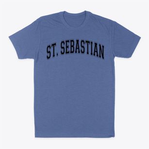 Saint Sebastian School Varsity Arch Classic Dad T-Shirt
