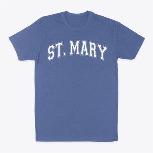 Saint Mary School Varsity Arch Classic Dad T-Shirt