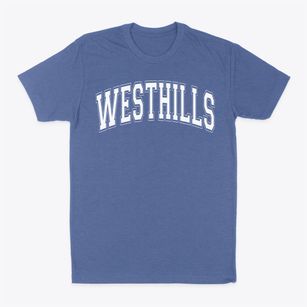 Westhills Elementary School Varsity Arch Classic Dad T-Shirt