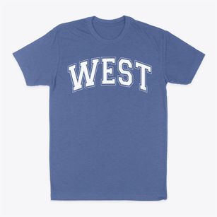 West Middle School Varsity Arch Classic Dad T-Shirt