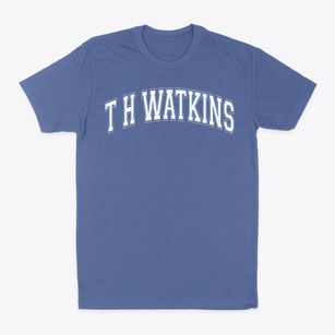 T H Watkins Elementary School Varsity Arch Classic Dad T-Shirt