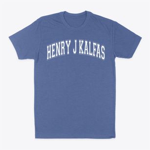 Henry J Kalfas Elementary School Varsity Arch Classic Dad T-Shirt