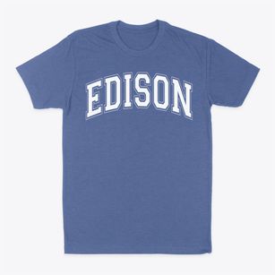 Edison High School Varsity Arch Classic Dad T-Shirt
