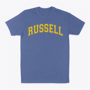 Russell Elementary School Varsity Arch Classic Dad T-Shirt