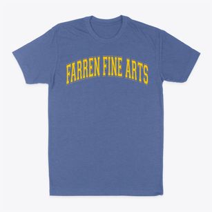 Farren Fine Arts Elementary School Varsity Arch Classic Dad T-Shirt