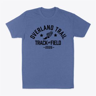 Overland Trail Middle School Track and Field Classic Dad T-Shirt