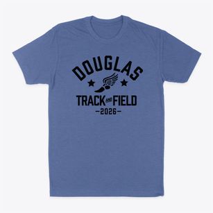 Douglas Elementary School Track and Field Classic Dad T-Shirt