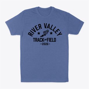 River Valley Elementary School Track and Field Classic Dad T-Shirt