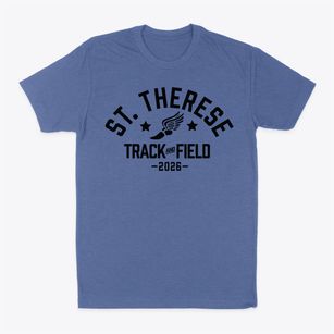 Saint Therese School Track and Field Classic Dad T-Shirt