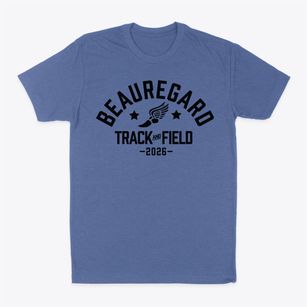 Beauregard Junior High School Track and Field Classic Dad T-Shirt