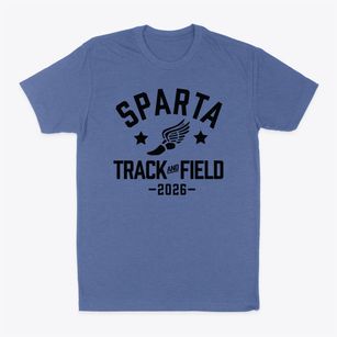Sparta Middle School Track and Field Classic Dad T-Shirt