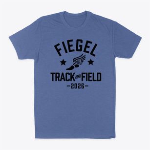 Fiegel Elementary School Track and Field Classic Dad T-Shirt