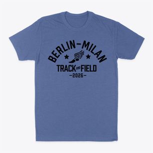 Berlin-milan Middle School Track and Field Classic Dad T-Shirt