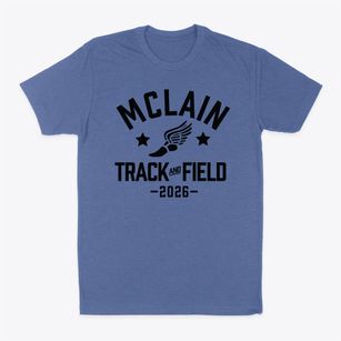 Mclain High School For Science And Technology Track and Field Classic Dad T-Shirt