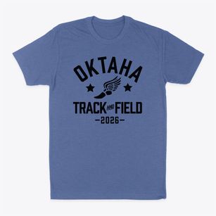 Oktaha High School Track and Field Classic Dad T-Shirt
