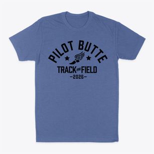 Pilot Butte Middle School Track and Field Classic Dad T-Shirt