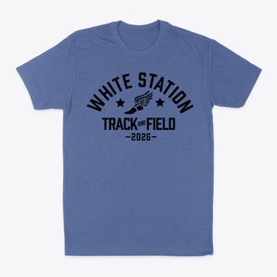 White Station High School Track and Field Classic Dad T-Shirt