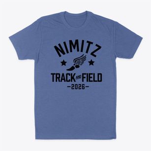 Nimitz Middle School Track and Field Classic Dad T-Shirt