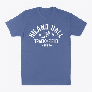 Hiland Hall School Track and Field Classic Dad T-Shirt
