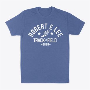 Robert E Lee Elementary School Track and Field Classic Dad T-Shirt