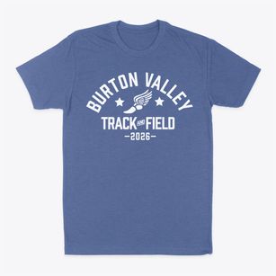 Burton Valley Elementary School Track and Field Classic Dad T-Shirt