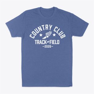 Country Club Middle School Track and Field Classic Dad T-Shirt