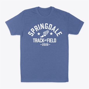Springdale Elementary School Track and Field Classic Dad T-Shirt