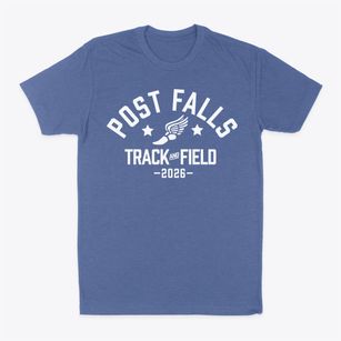 Post Falls High School Track and Field Classic Dad T-Shirt