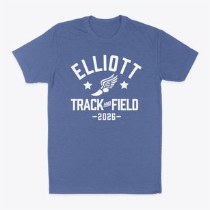 Elliott High School` Track and Field Classic Dad T-Shirt