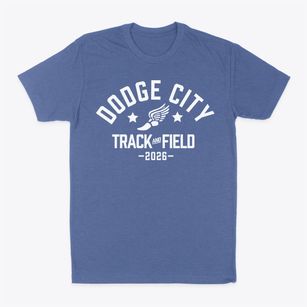Dodge City Middle School Track and Field Classic Dad T-Shirt