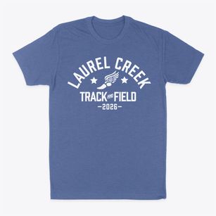 Laurel Creek Elementary School Track and Field Classic Dad T-Shirt