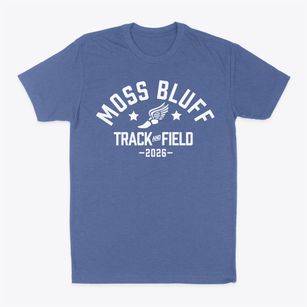 Moss Bluff Elementary School Track and Field Classic Dad T-Shirt