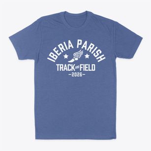 Iberia Parish Career Center Track and Field Classic Dad T-Shirt