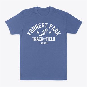 Forrest Park Elementary School Track and Field Classic Dad T-Shirt