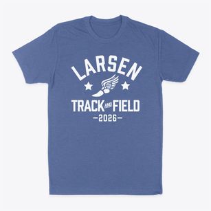 Larsen Christian Academy Track and Field Classic Dad T-Shirt