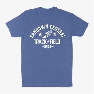 Sandown Central Elementary School Track and Field Classic Dad T-Shirt