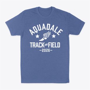 Aquadale Elementary School Track and Field Classic Dad T-Shirt
