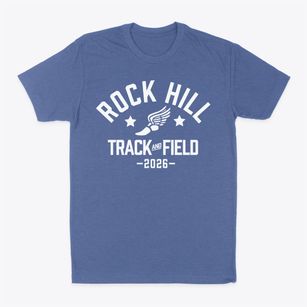 Rock Hill High School Track and Field Classic Dad T-Shirt