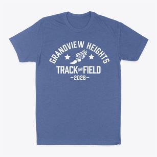 Grandview Heights Middle School Track and Field Classic Dad T-Shirt