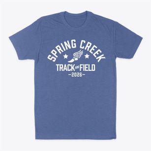Spring Creek Elementary School Track and Field Classic Dad T-Shirt
