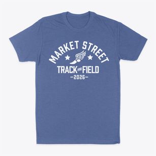 Market Street Elementary School Track and Field Classic Dad T-Shirt