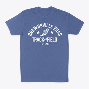 Brownsville Road Elementary School Track and Field Classic Dad T-Shirt