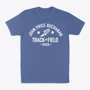 John Price Buchanan Elementary School Track and Field Classic Dad T-Shirt
