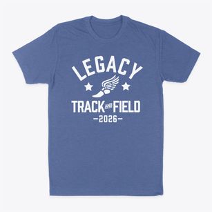 Legacy Christian Academy Track and Field Classic Dad T-Shirt