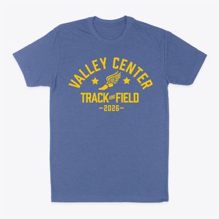 Valley Center Middle School Track and Field Classic Dad T-Shirt