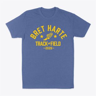 Bret Harte Elementary School Track and Field Classic Dad T-Shirt