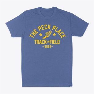The Peck Place Elementary School Track and Field Classic Dad T-Shirt
