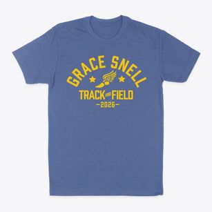 Grace Snell Middle School Track and Field Classic Dad T-Shirt
