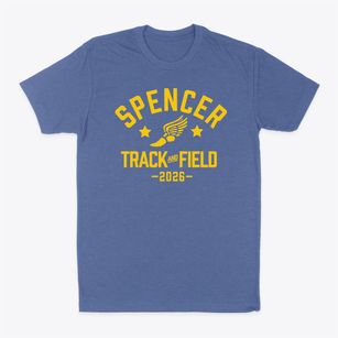 Spencer Elementary School Track and Field Classic Dad T-Shirt