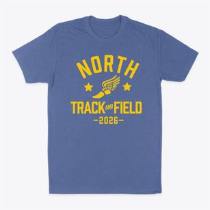North Middle School Track and Field Classic Dad T-Shirt